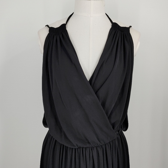 Just Cavalli Wrap Draped Maxi Gown - Picture 3 of 13